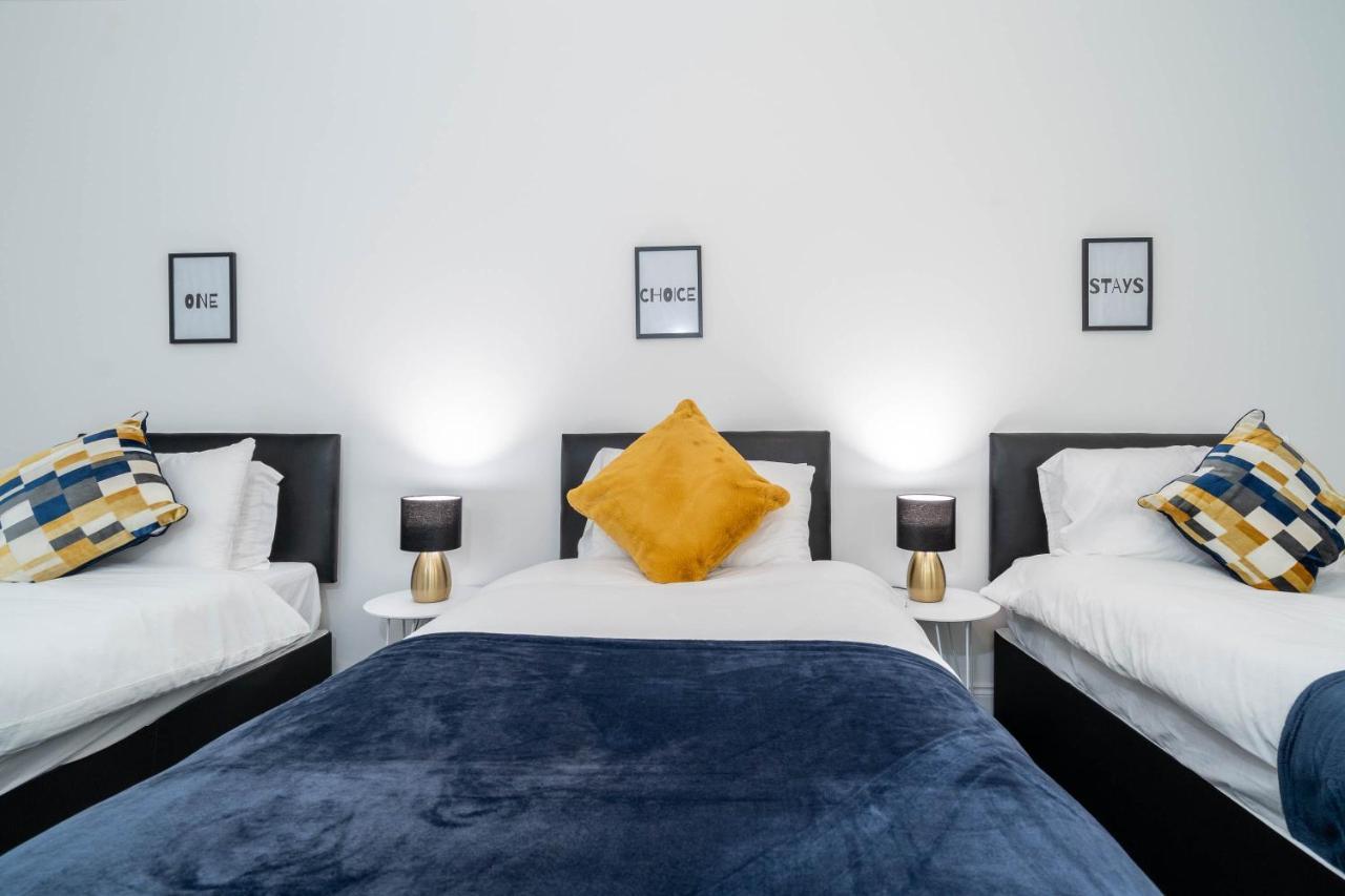 Three Bedroom Apartment- One Choice Stays Serviced Accommodation- Jewellery Quarter Birmingham Ngoại thất bức ảnh